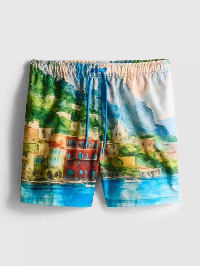 Sceniske badeshorts