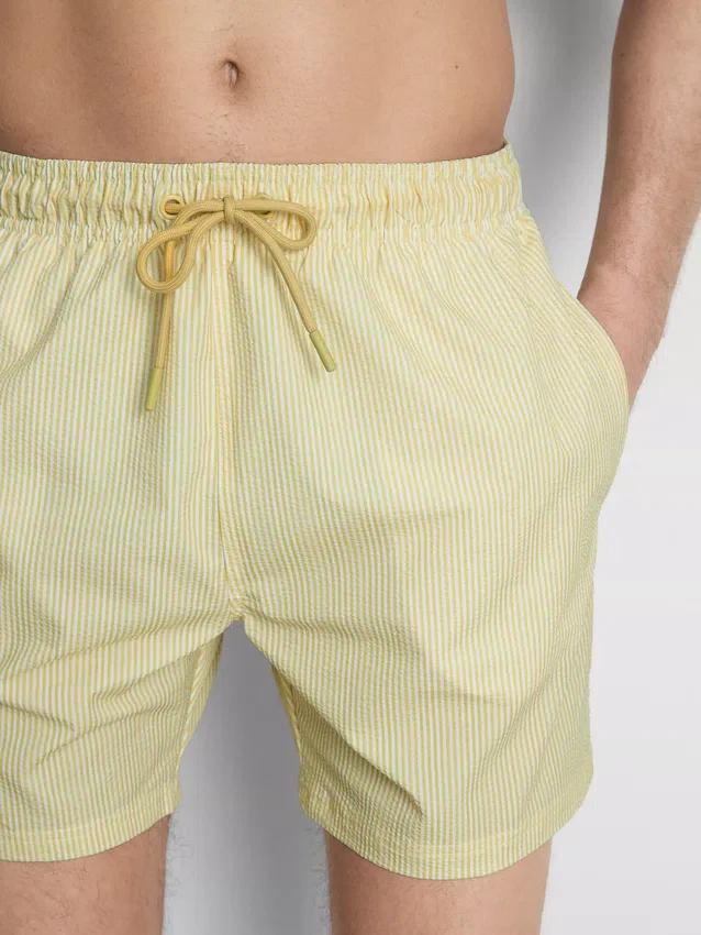 Seersucker-Shorts