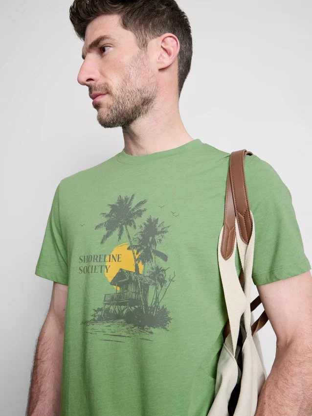 Shoreline Society grafisk T-shirt