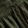 Shorts i bomuldsblanding med elastisk talje