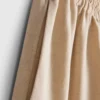 Shorts i bomuldsblanding med elastisk talje