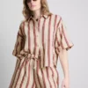 Shorts i bomuldsmuslin