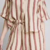 Shorts i bomuldsmuslin