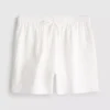 Shorts i bomuldsmuslin