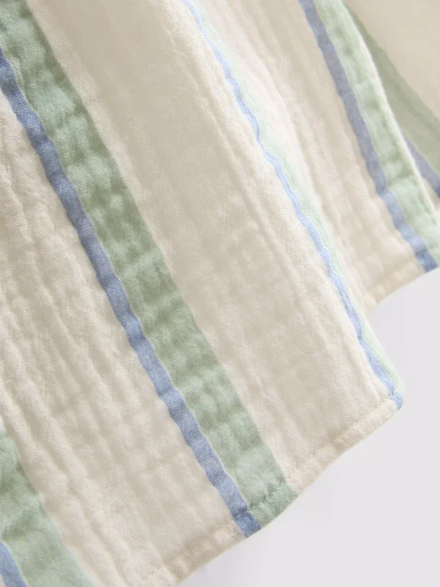 Shorts i bomuldsmuslin