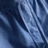 Shorts i linneblanding med snøre