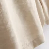 Shorts med bælte og elastisk linning