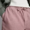 Shorts med struktur og snøre