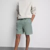 Shorts med struktur og snøre