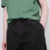 Shorts med struktur og snøre