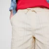 Shorts med struktur og snøre