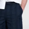 Shorts med struktur og snøre
