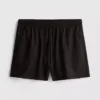 Shorts med struktur og snøre