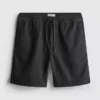 Shorts med struktur og snøre