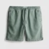 Shorts med struktur og snøre