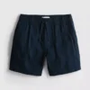 Shorts med struktur og snøre