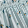 Shorty-pyjamasser i boyfriend-stil med morgenmadsprint