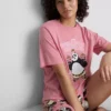 Shorty-pyjamasser med Kung Fu Panda-figur