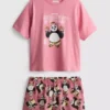 Shorty-pyjamasser med Kung Fu Panda-figur