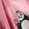 Shorty-pyjamasser med Kung Fu Panda-figur