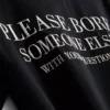 Shorty-pyjamasser med sloganet »The Devil Wears Prada«