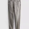 Skinny jeans i bomuldsrig denim