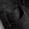 Skinny jeans i bomuldsrig denim
