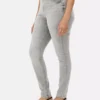 Skinny jeans med høj talje