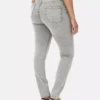 Skinny jeans med høj talje