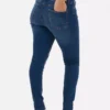 Skinny jeans med høj talje
