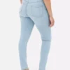 Skinny jeans med høj talje