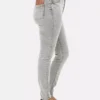 Skinny jeans med høj talje
