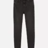 Skinny jeans med høj talje