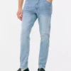 Skinny jeans med mellemhøj talje
