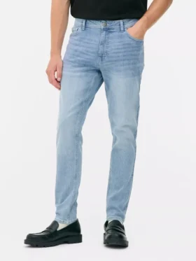 Skinny jeans med mellemhøj talje