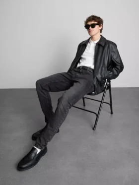 Skinny jeans med mellemhøj talje