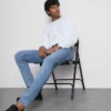 Skinny jeans med mellemhøj talje