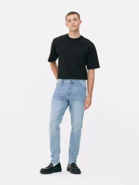 Skinny jeans med mellemhøj talje