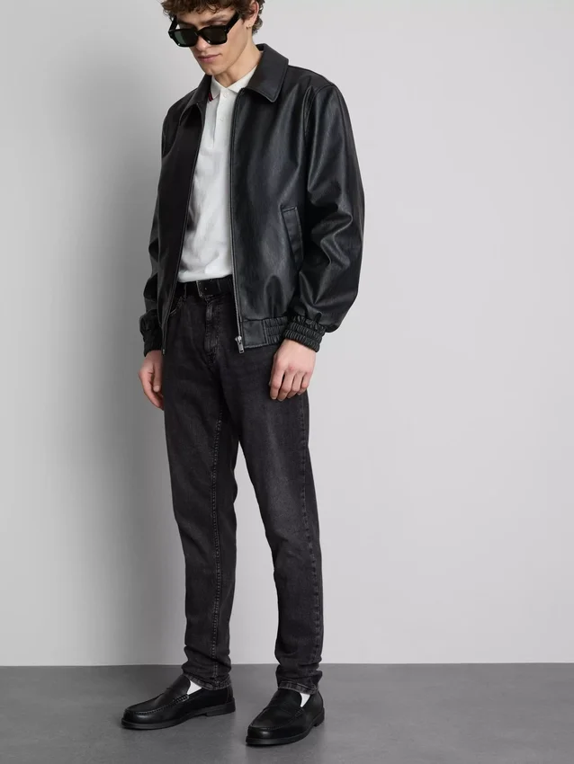 Skinny jeans med mellemhøj talje