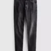 Skinny jeans med mellemhøj talje