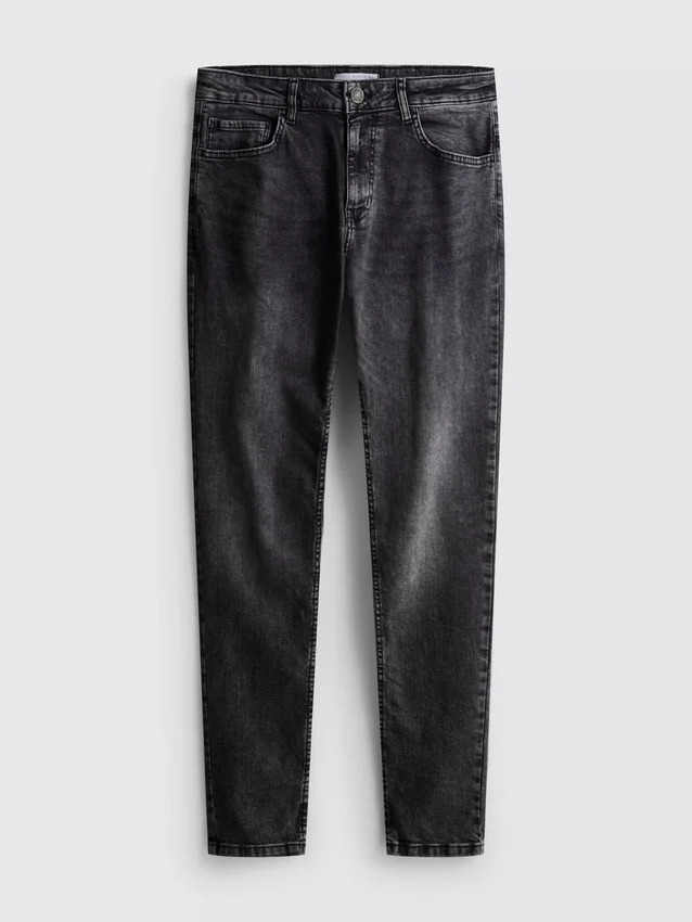 Skinny jeans med mellemhøj talje