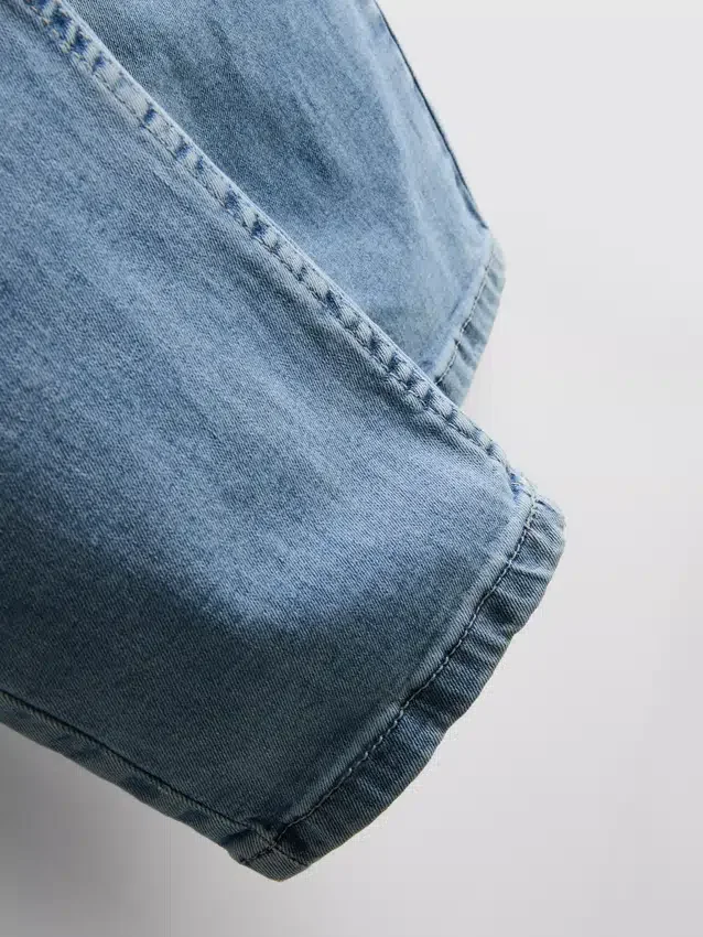 Skinny jeans med mellemhøj talje