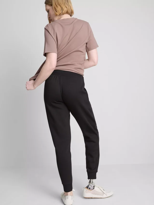 Skinny joggingbukser i bomuldsblanding