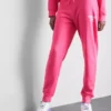 Skinny joggingbukser i bomuldsblanding med print