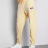 Skinny joggingbukser i bomuldsblanding med print