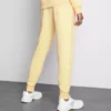 Skinny joggingbukser i bomuldsblanding med print