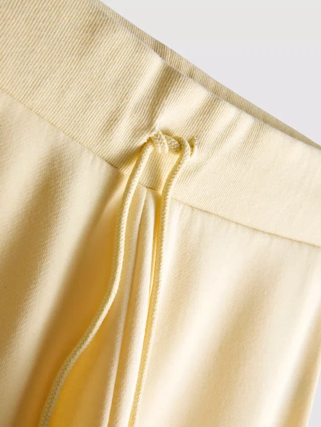 Skinny joggingbukser i bomuldsblanding med print