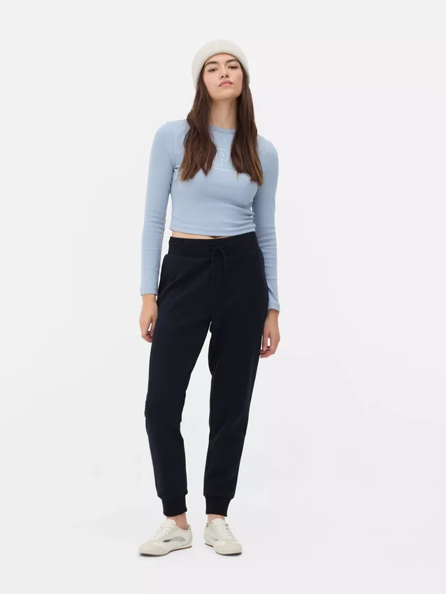 Skinny joggingbukser med snøre