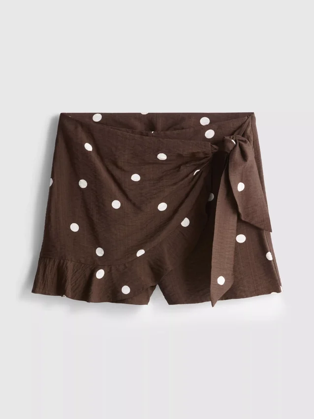 Skort med prikker