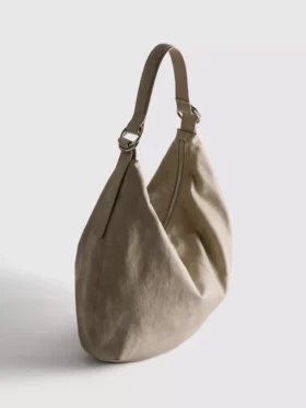 Skuldertaske med ringdetaljer